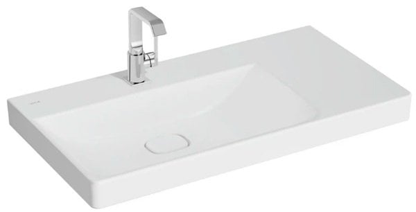 Vitra 7528B001-0041 Metropole Y.Ayaklı Lavabo,90cm,Mat Beyaz.